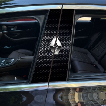 Naklejki na słupek drzwi Różne Marki komplet dwie strony OKAZJA -70%